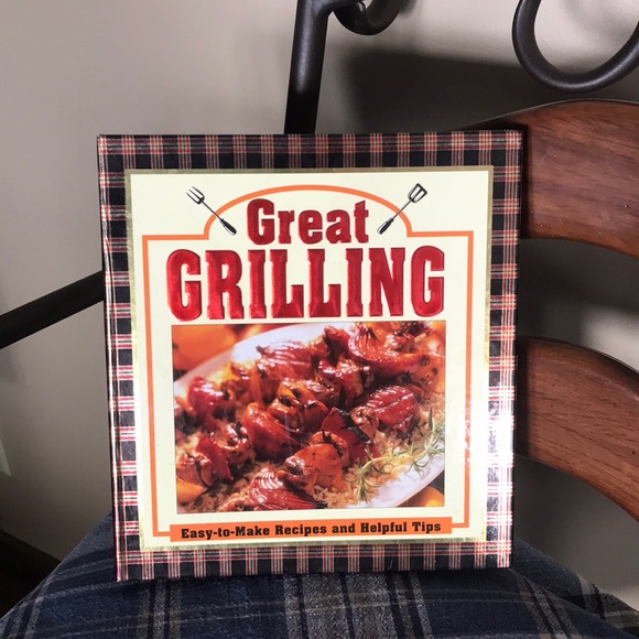 Other - NWT Hard Cover 3-ring Binder Grilling Cookbook